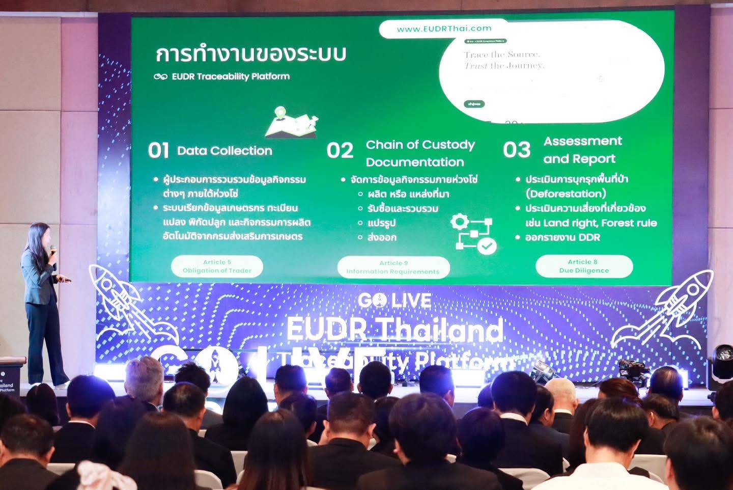 จัดงานประชาสัมพันธ์ "Go Live _EUDR Thailand Traceability Platform" - 25